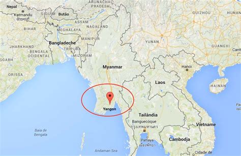 where is yangon located in myanmar|Yangon – Travel guide at Wikivoyage.